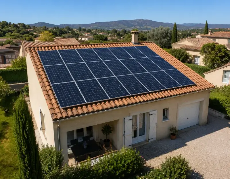 Prime à l'autoconsommation panneaux solaires Vernioz — aide financière de l'État